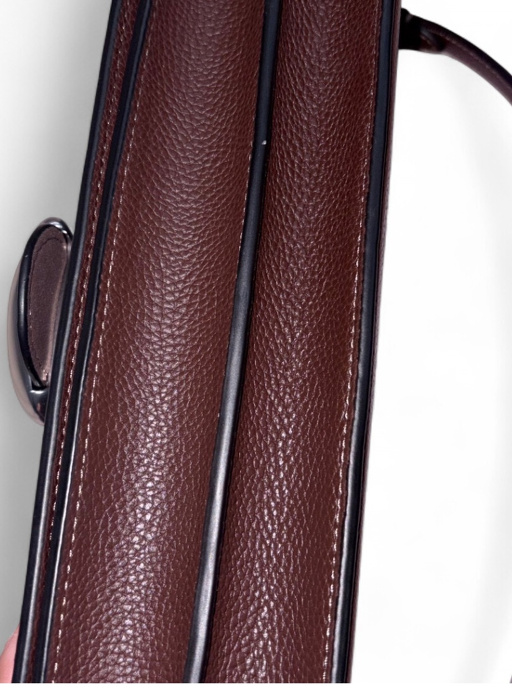 Coach Tabby Shoulder Bag in Dark Brown - Picture 8 of 8